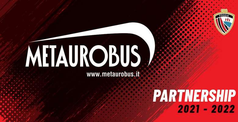 Il Calcio Foggia 1920 rinnova la partnership con Metaurobus