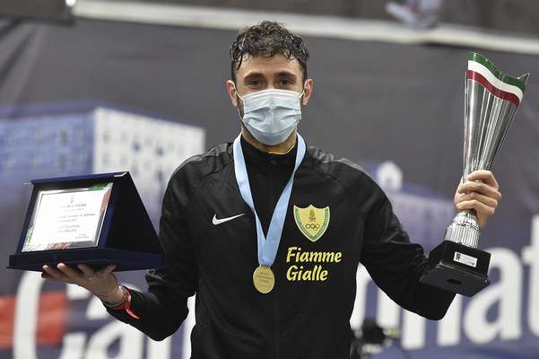 Scherma, il foggiano Samele campione d'Italia nella Sciabola