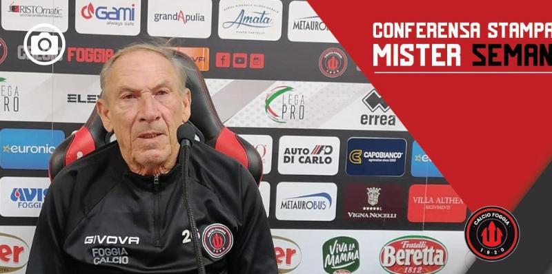 Zdenek Zeman (Calcio Foggia 1920): “Ad Avellino per imporre il nostro gioco”