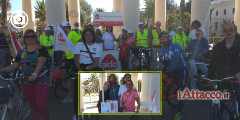 “Pedalare per la solidarietà”, a decine in sella alla propria bici nell’iniziativa Aido a favore delle donazioni