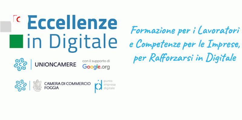Unioncamere-Google, formazione gratuita per lavoratori e imprese con Eccellenze in digitale 2020