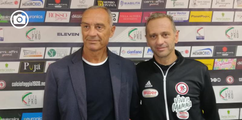 Calcio Foggia 1920, Lauriola e Gallo all’unisono: “Ora bisogna correre”