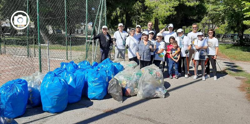 Parco Pantanella ripulito nuovamente dai volontari de La Via della Felicità di Foggia