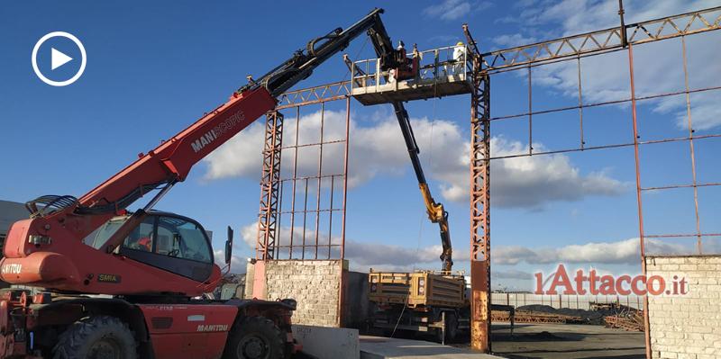Alghisa non si ferma mai, a Lucera continua la rimozione dei rifiuti