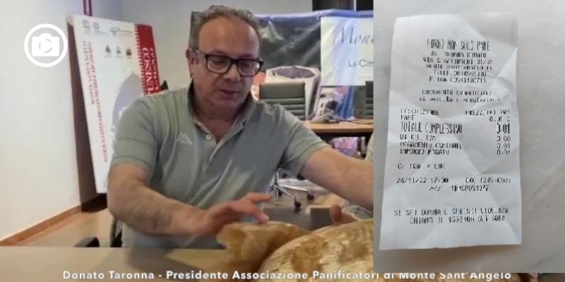 "La violenza è pane quotidiano", il numero 1522 sullo scontrino del Panificio Taronna