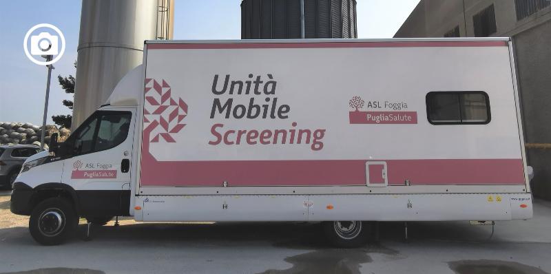 Mammomobile ASL Foggia per screning nei comuni della Capitanata. Le tappe dal 2 al 5 dicembre 2022