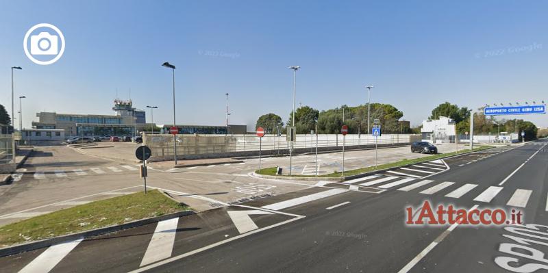 Aperta nel pomeriggio la rotatoria di Viale degli Aviatori che porta all’aeroporto Gino Lisa di Foggia