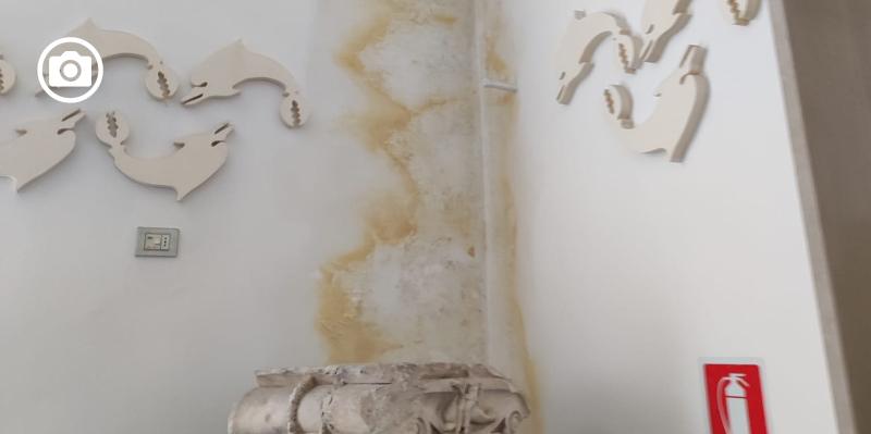 Museo Civico, Russo: "Urgente porre l'attenzione sulla struttura colpita da pesanti infiltrazioni"
