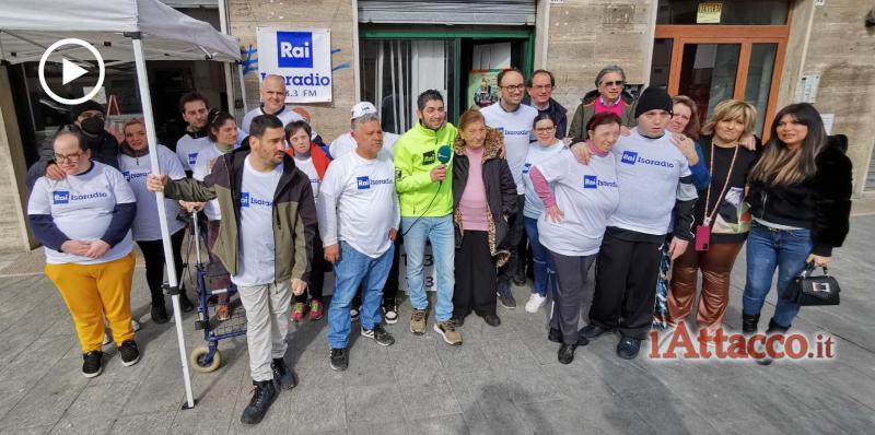 Rai Isoradio a Foggia, troupe per un’intera mattinata con ragazze e ragazzi dell’associazione ABC