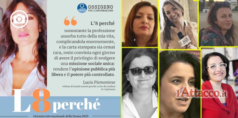 8 marzo, dieci giornaliste minacciate dicono perché lo fanno. Dove trovano la forza e il coraggio?
