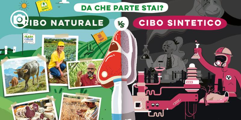 Coldiretti denuncia: “Censurato da Facebook manifesto della raccolta firme per fermare cibi sintetici”