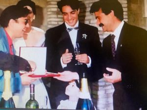 19_giugno_1993_Peppe_Zullo_con_gli_sposi_Giuseppe_e_Carmen